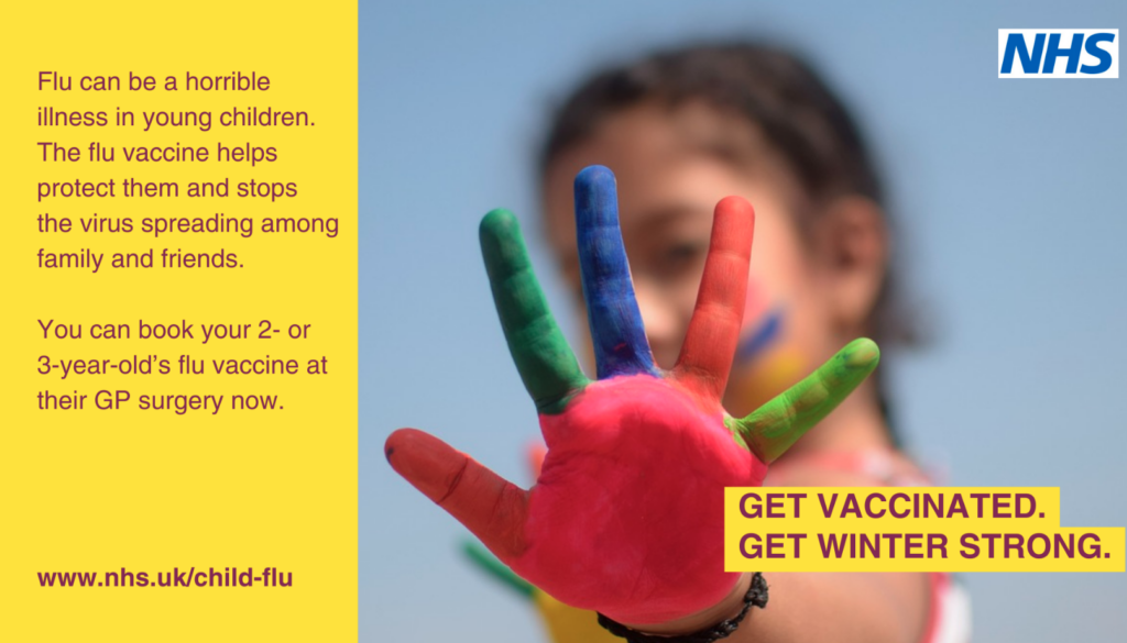 Get vaccinated. Text below