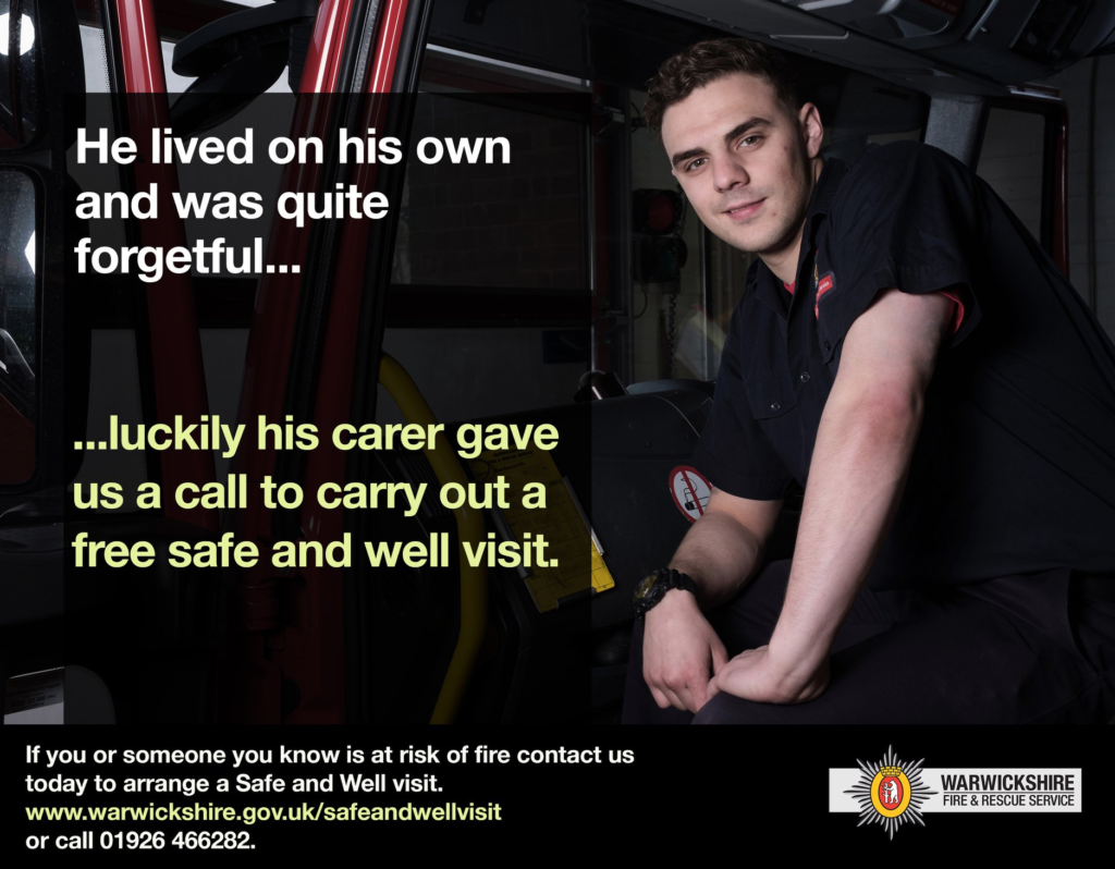 If you or someone you know us at risk arrange a visit. Full text below
